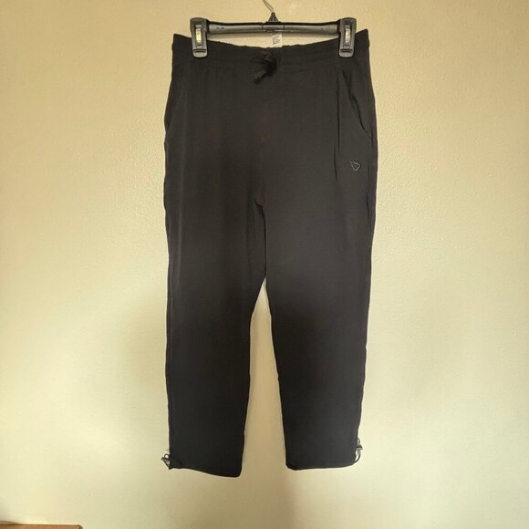 Baleaf black workout pants w/ pockets & drawstrings at ankles, new with tags - Picture 3 of 6